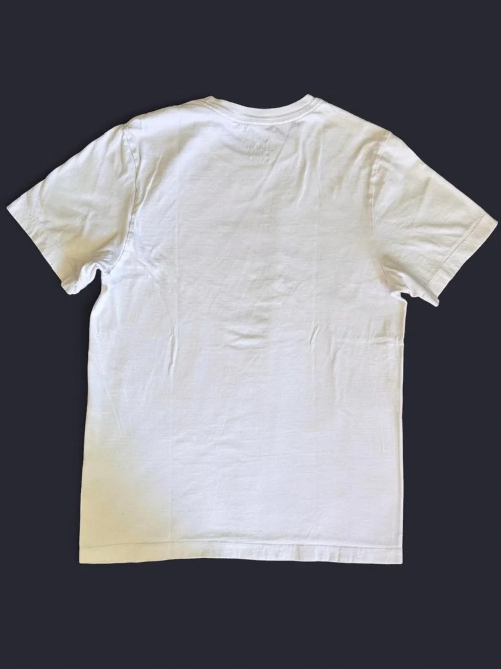 Nike Men’s White Short Sleeve Swoosh T-Shirt Size Small
